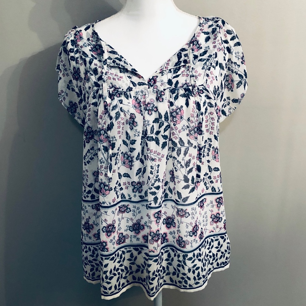 GAP Floral Spring Blouse